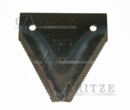 KNIFE DIN 80 - 2 HOLES